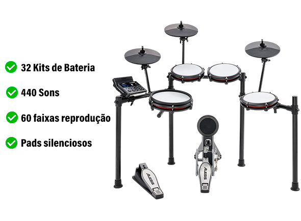 Alesis Nitro Max Kit Bateria Electronica B-Stock Alesis Nitro Max Kit Bateria Electronica B-Stock